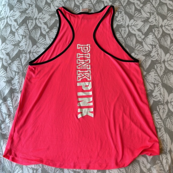 PINK muscle tee workout top - Picture 6 of 7